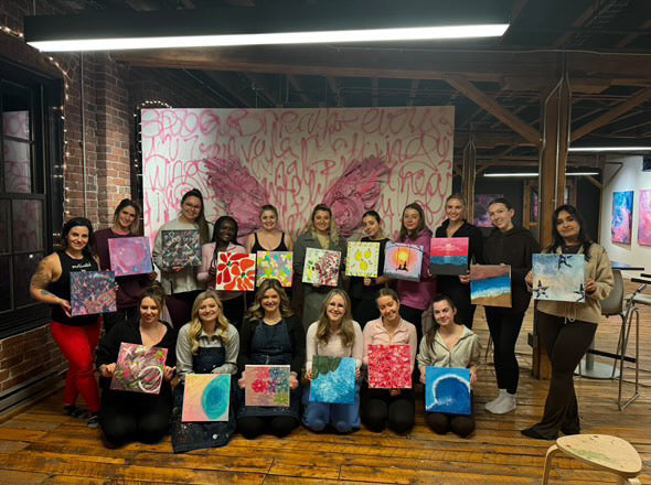 x SOLD OUT Abstract Paint Night - April