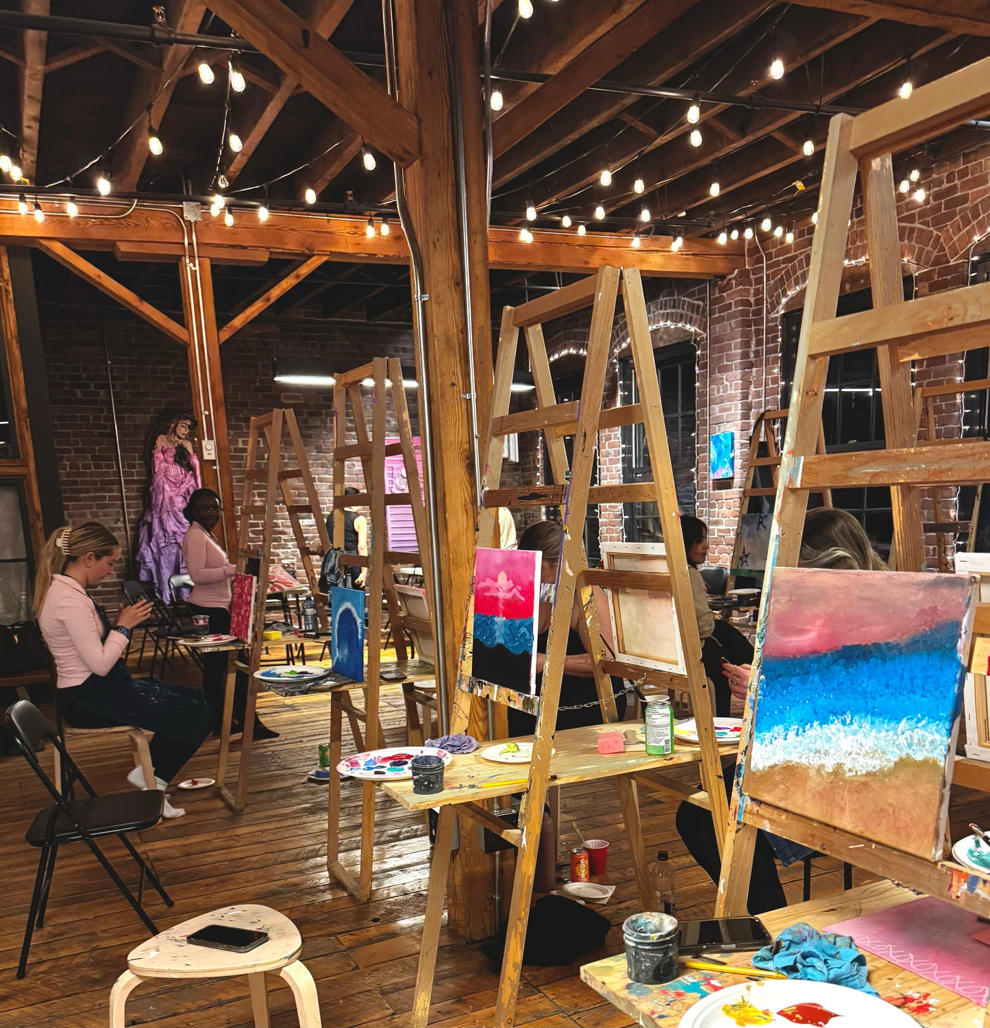 x SOLD OUT Abstract Paint Night - April