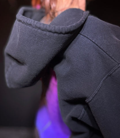Customized Vintage Hooded Zip-Up