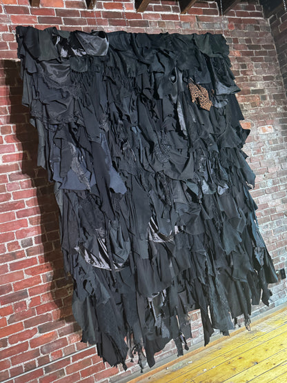 "TAPIZ RECICLADO" -  DARKONE (Black)