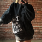IDEA Vintage Crew Neck Black