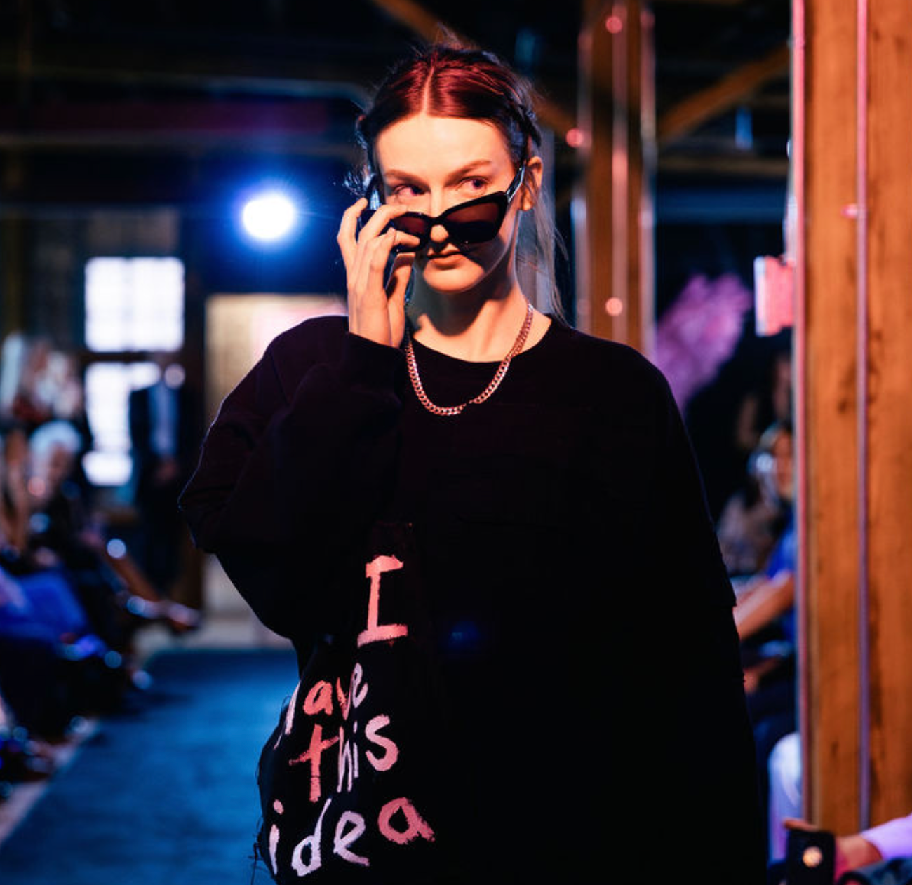 IDEA Vintage Crew Neck Black