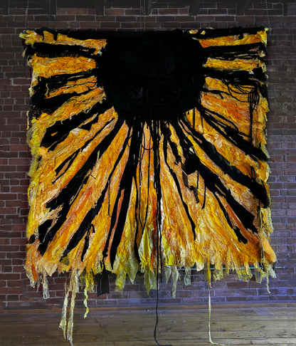 "TAPIZ RECICLADO" -  Black Hole Sun